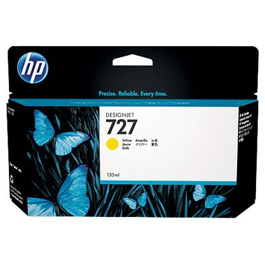HP, HP Tintenpatrone 727 yellow B3P21A DesignJet T920/T1500 130ml