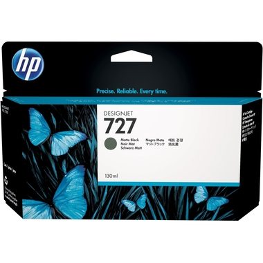 Hp, HP 727 Mattschwarz DesignJet Druckerpatrone, 130 ml