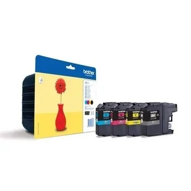 Brother, BROTHER Valuepack Tinte CMYBK LC-121VALBP DCP-J132 300 Seiten