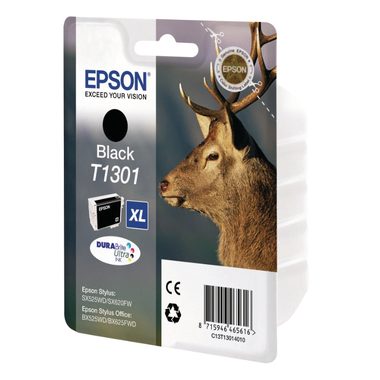 Epson, EPSON Tintenpatrone XL schwarz T130140 Stylus SX525WD 25.9ml