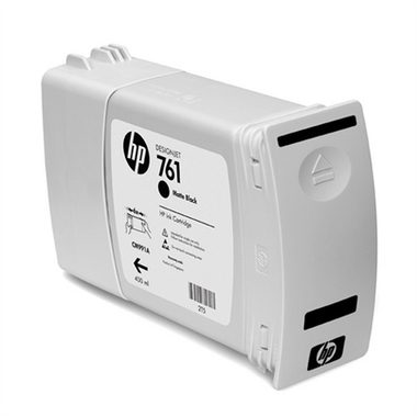 Hp, HP 761 Mattschwarz DesignJet Druckerpatrone, 400 ml