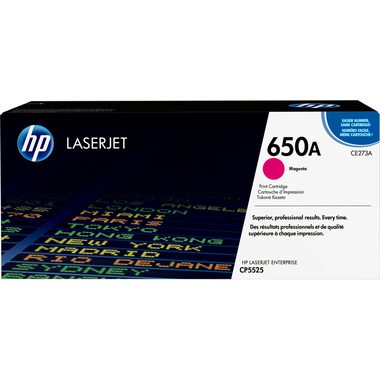 HP, HP Toner-Modul 650A magenta CE273A Color LJ CP5520 15'000 Seiten