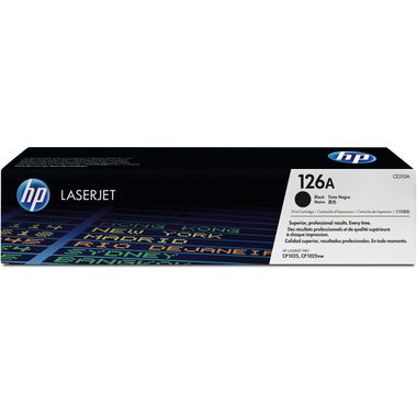 HP, HP 126A Original Tonerkartusche CE310A Schwarz