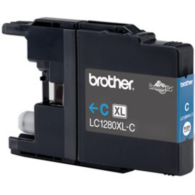 Brother, BROTHER Tintenpatrone HY cyan LC-1280C MFC-J6510DW 1200 Seiten