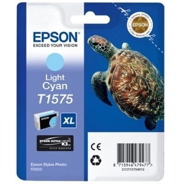 Epson, EPSON Tintenpatrone light cyan T157540 Stylus Photo R3000 26ml
