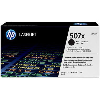 HP, HP Toner-Modul 507X schwarz CE400X LJ Enterprise 500 C. 11'000 S.