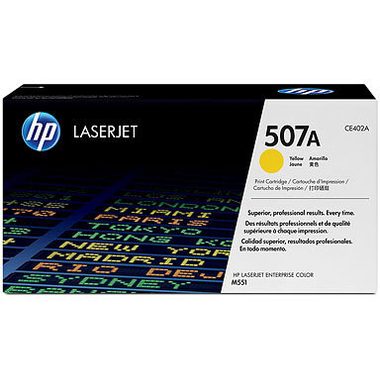 HP, HP Toner-Modul 507A yellow CE402A LJ Enterprise 500 Col. 6000 S.