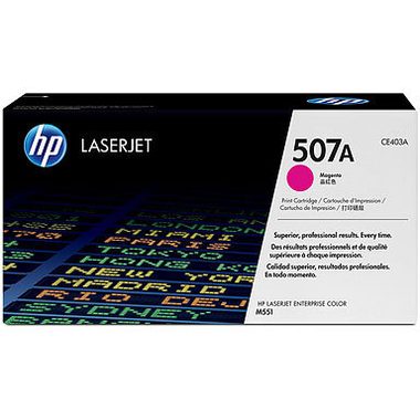 HP, HP Toner-Modul 507A magenta CE403A LJ Enterprise 500 Col. 6000 S.