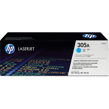 HP, HP Toner-Modul 305A cyan CE411A LJ Pro Color M375 2600 Seiten