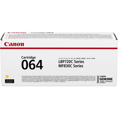 Canon, CANON Toner-Modul 064 yellow 4931C001 MF832CDW 5'000 Seiten