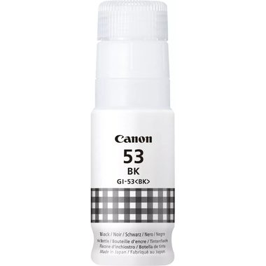 Canon, Canon - GI-53BK Schwarz Tintenflasche, One Size