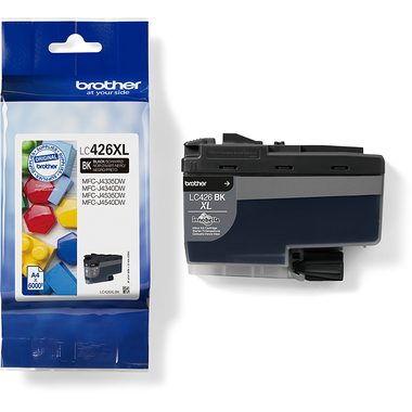 Brother, BROTHER Tintenpatrone HY schwarz LC-426XLBK MFC-J4335 6000 Seiten
