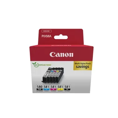 Canon, Canon -  PGI-580/CLI-581 PGBK/C/M/Y/BK MULTI, Tintenpatronen