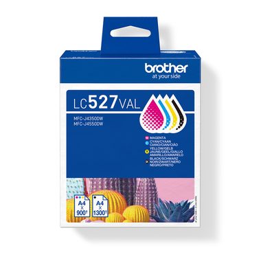 Brother, BROTHER Valuepack Tinte CMYBK LC-527VAL MFC-J4350DW 900/1300 Seiten