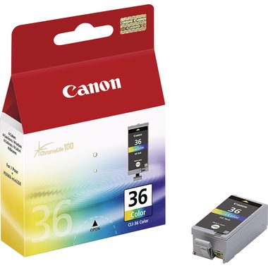 Canon, CANON Tintenpatrone color CLI-36 PIXMA mini220 250 Seiten