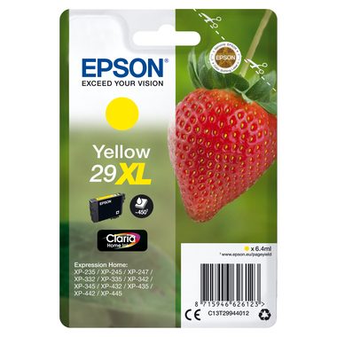 Epson, EPSON Tintenpatrone XL yellow T299440 XP-235/335/435 450 Seiten