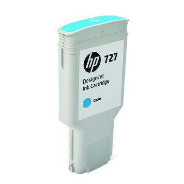HP, HP Tintenpatrone 727 cyan F9J76A DesignJet T930/T1500 300ml