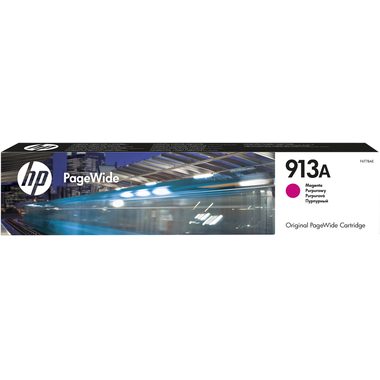 HP, HP PW-Cartridge 913A magenta F6T78AE PageWide Pro 352/452 3000 S.