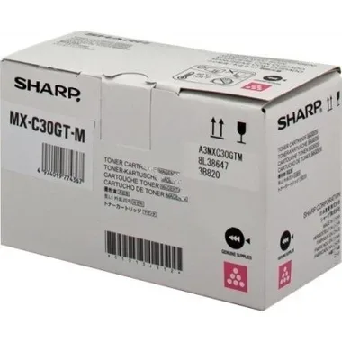 Sharp, SHARP Toner magenta MX-C30GTM MX-C301W 6000 Seiten