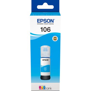 Epson, EPSON Tintenbeh&auml;lter 106 cyan T00R240 EcoTank ET-7700 5000 Seiten