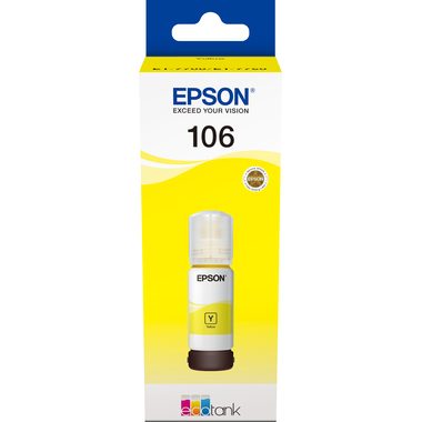 Epson, Original Tintenbehälter gelb Epson E106, T00R440