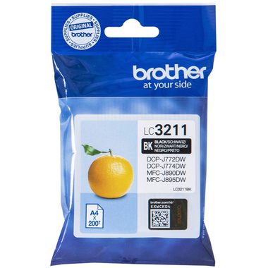 Brother, Brother Lc-3211Bk schwarz Tintenpatrone