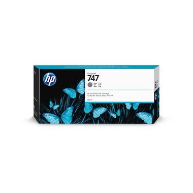 Hp, HP 747 Grau DesignJet Tintenpatrone, 300 ml