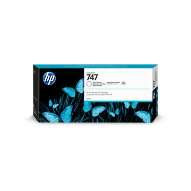 Hp, HP 747 Gloss Enhancer DesignJet Tintenpatrone, 300 ml