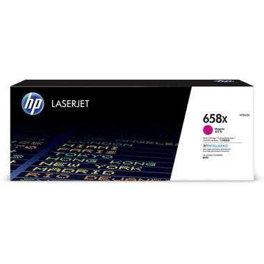 Hp, HP 658X Magenta Original LaserJet Tonerkartusche mit hoher Reichweite