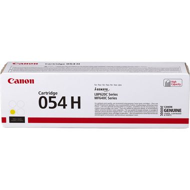 Canon, CANON Toner-Modul 054H yellow CRG 054 YH LBP621/MF641 2300 Seiten