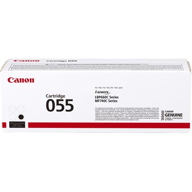Canon, CANON Toner-Modul 055 schwarz CRG 055 B LBP663/MF742 2300 Seiten