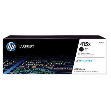 Hp, HP 415X Schwarz Original LaserJet Tonerkartusche mit hoher Reichweite