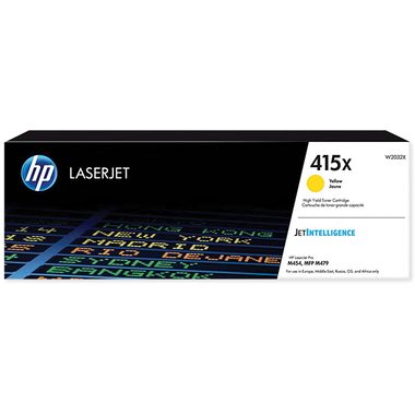 Hp, HP 415X Gelb Original LaserJet Tonerkartusche mit hoher Reichweite
