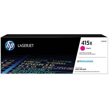 Hp, HP 415X Magenta Original LaserJet Tonerkartusche mit hoher Reichweite