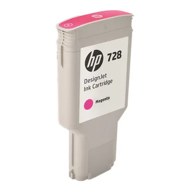 HEWLETT PACKARD, HEWLETT PACKARD - HP Tintenpatrone 728 magenta F9K16A DesignJet T730/T830 300ml, One Size