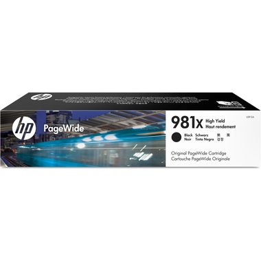 HP, HP Tintenpatrone 981X schwarz L0R12A PW Enterprise 556 11'000 S.