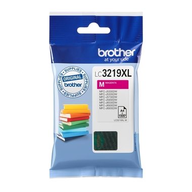 Brother, BROTHER Tintenpatrone XL magenta LC-3219M MFC-J6530DW 1500 Seiten