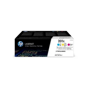HP, HP Toner Tri-Pack 201X CMY CF253XM CLJ Pro M252/MFP277 2300 S.