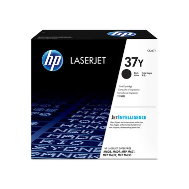 Hp, HP 37Y Schwarz Original LaserJet Tonerkartusche mit sehr hoher Reichweite.