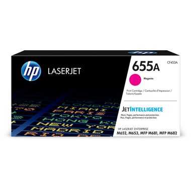HP, HP Toner-Modul 655A magenta CF453A CLJ Enterprise M652 10'500 S.