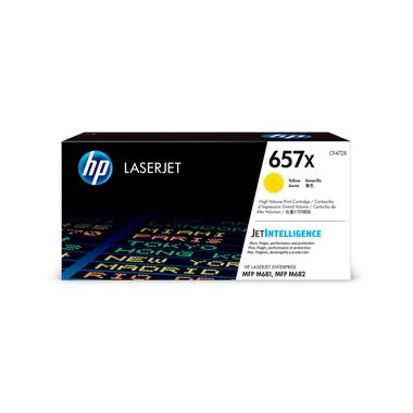 HP, HP Toner-Modul 657X yellow CF472X CLJ Enterprise M681 23'000 S.