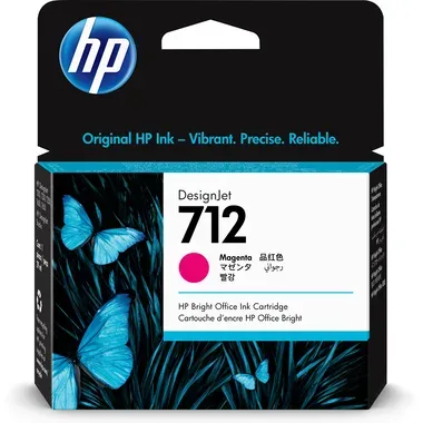 HP, HP Tintenpatrone 712 magenta 3ED68A DesignJet T230/250/630 29ml