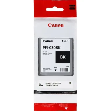 Canon, CANON Tintenpatrone schwarz PFI030BK iPF TX-20 55ml