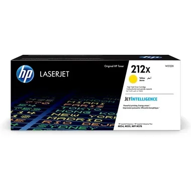 HP, HP 212X Original Tonerkartusche W2122X Gelb