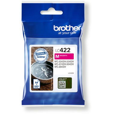 Brother, Brother - Tinte LC-422M Magenta, One Size