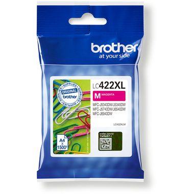 Brother, BROTHER Tintenpatrone HY magenta LC-422XLM MFC-J5340 1500 Seiten