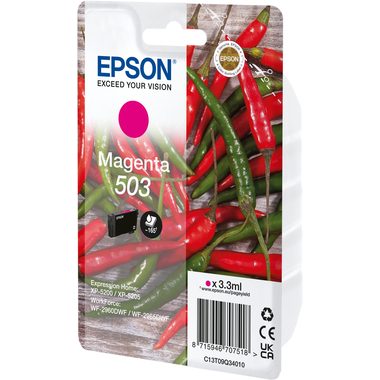 Epson, EPSON Tintenpatrone 503 magenta T09Q34010 WF-2960/65 165 Seiten