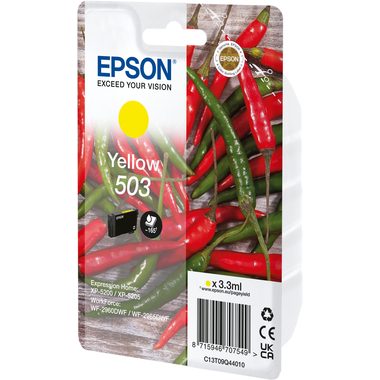 Epson, EPSON Tintenpatrone 503 yellow T09Q44010 WF-2960/65 165 Seiten