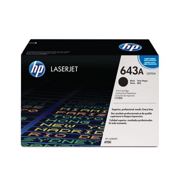 HP, HP Toner-Modul 643A schwarz Q5950A Color LaserJet 4700 11'000 S.