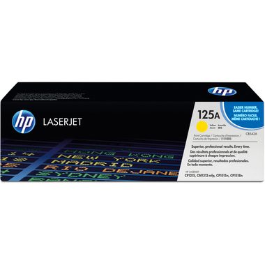 HP, HP Toner-Modul 125A yellow CB542A Color LJ CP 1210 1400 Seiten